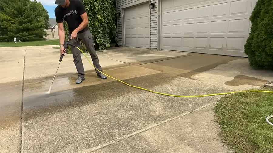 Driveway Cleaning — example 2