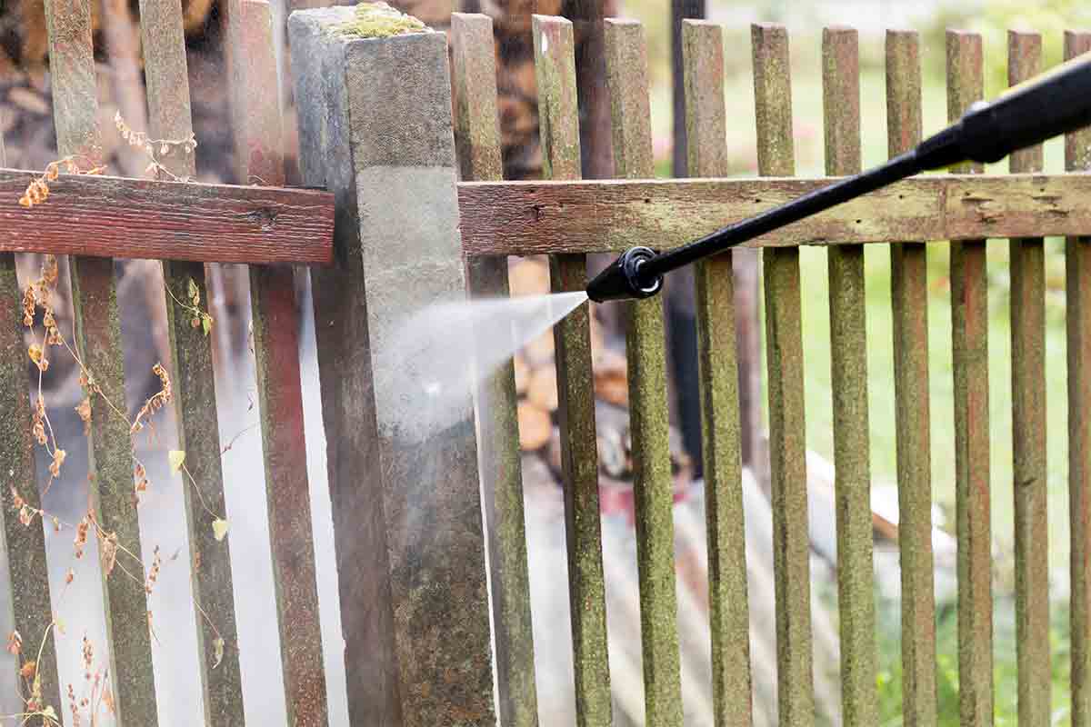 Fence Cleaning — example 3
