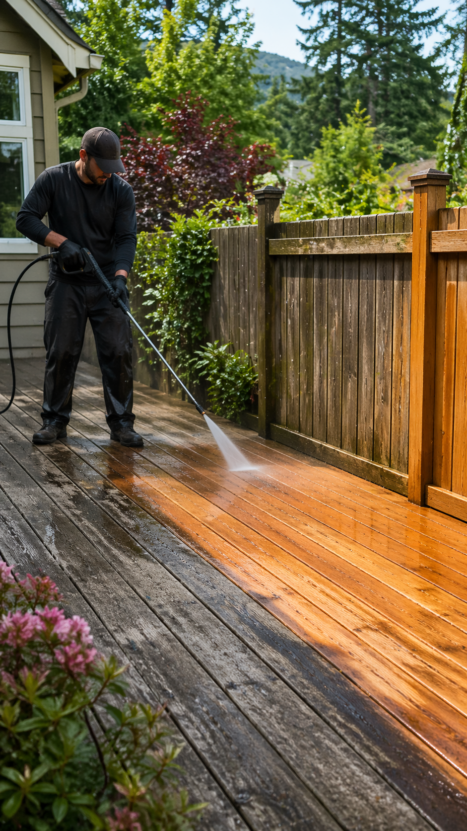 Decking Cleaning — example 2