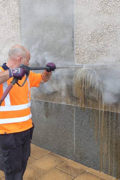 Graffiti Removal — example 3