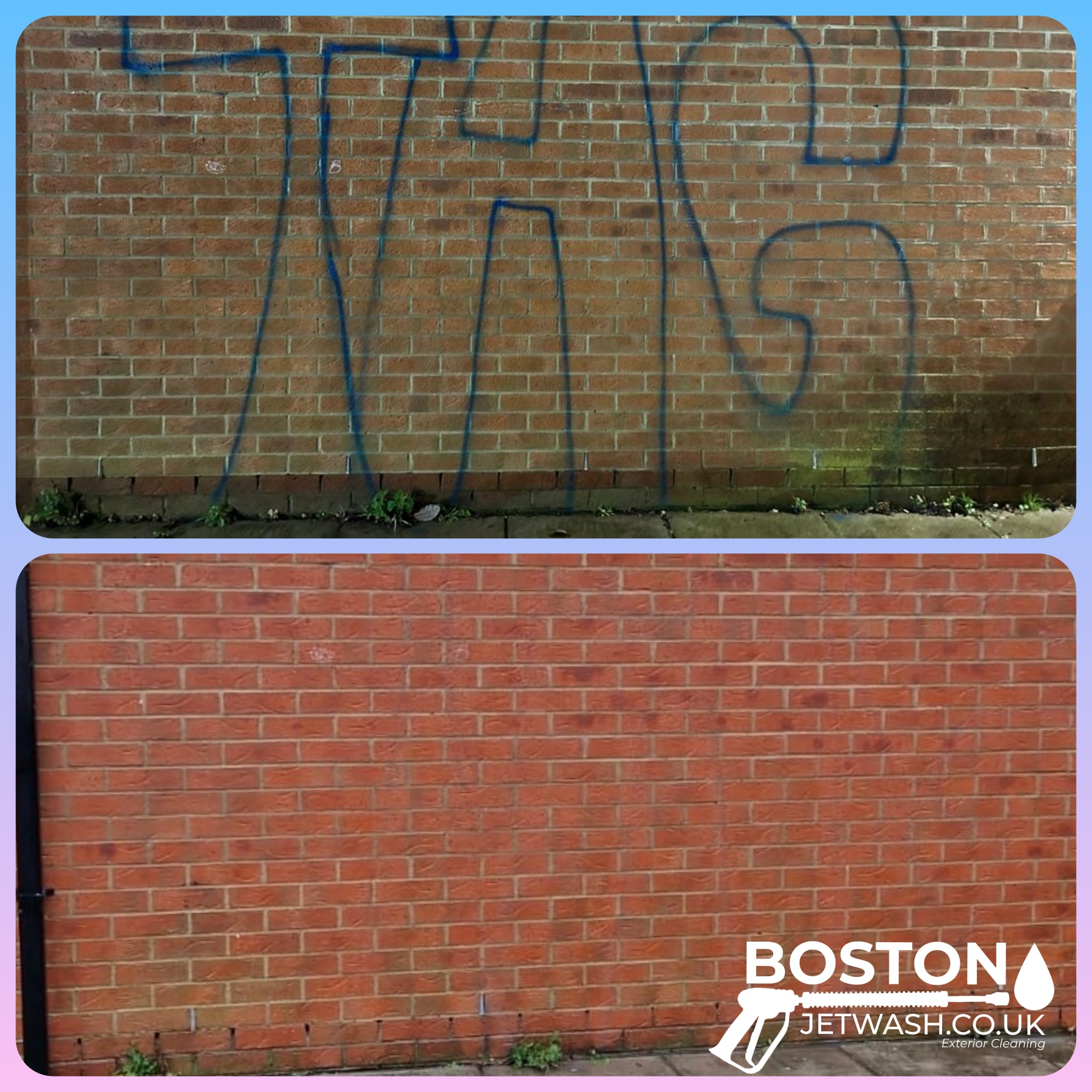 Graffiti Removal — example 6